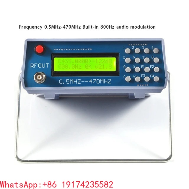 Rf Signal Generator 0.5Mhz To 470Mhz - Gerador de Sinal RF 0,5Mhz -