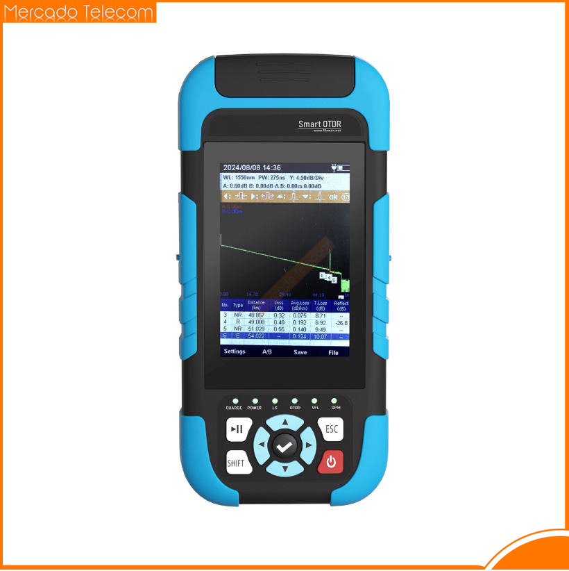Mini OTDR, testador de fibra ó - Optical Time Domain Reflectometer Otdr 1310 1550Nm avaliação e preço